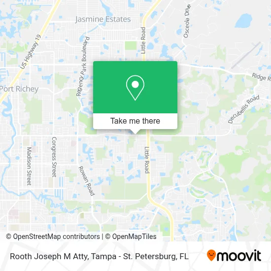Rooth Joseph M Atty map