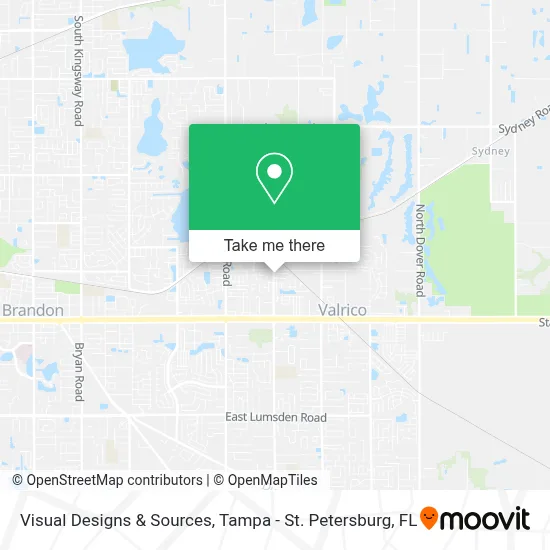 Visual Designs & Sources map