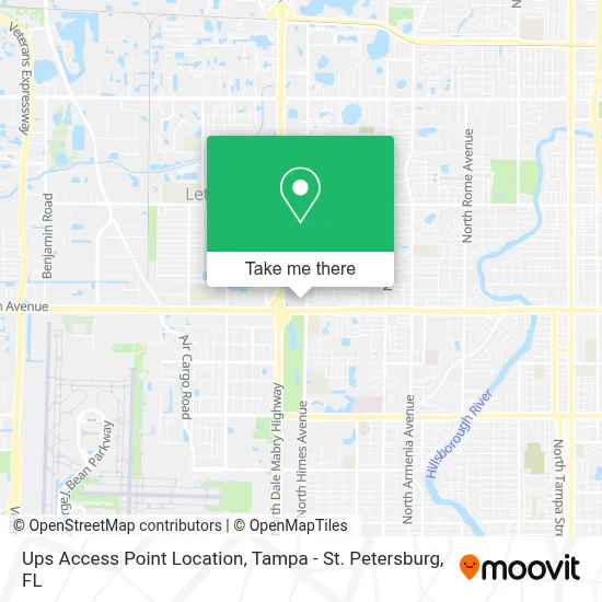 Ups Access Point Location map