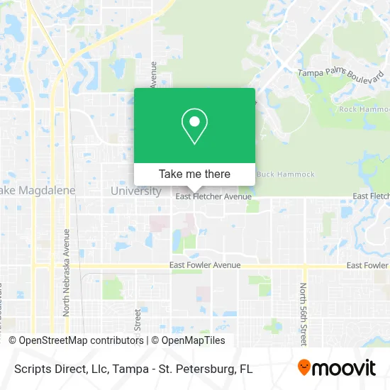 Scripts Direct, Llc map