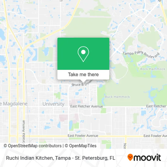 Ruchi Indian Kitchen map