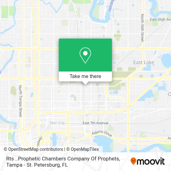 Rts ..Prophetic Chambers Company Of Prophets map