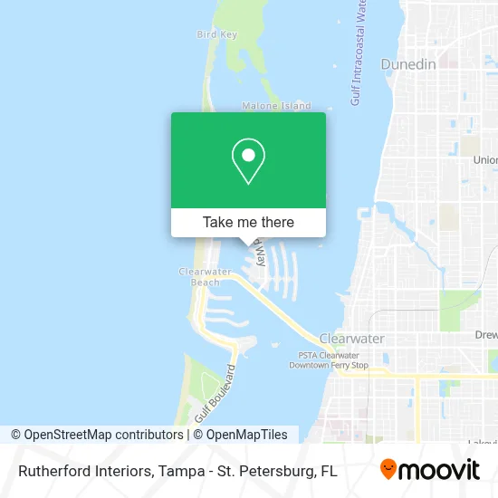 Rutherford Interiors map