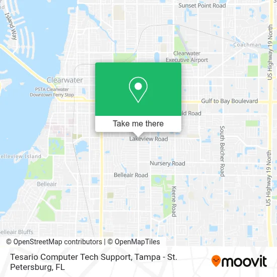 Tesario Computer Tech Support map