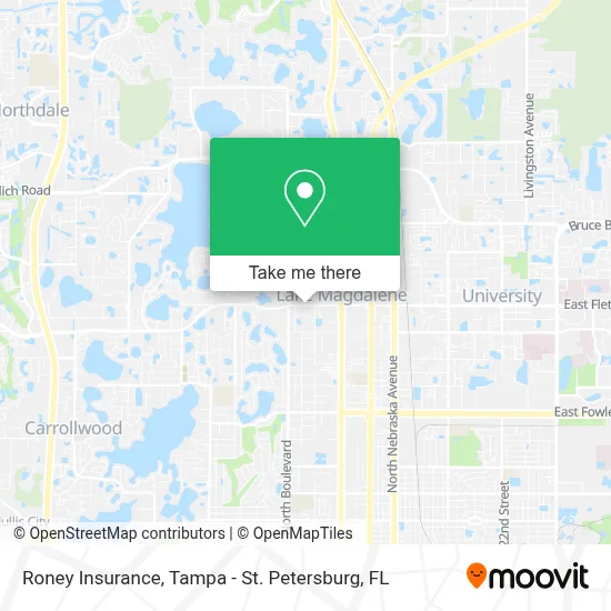Roney Insurance map