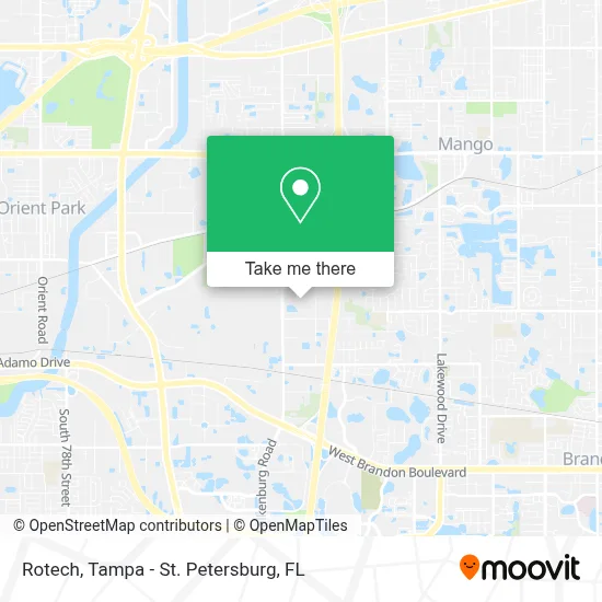 Rotech map