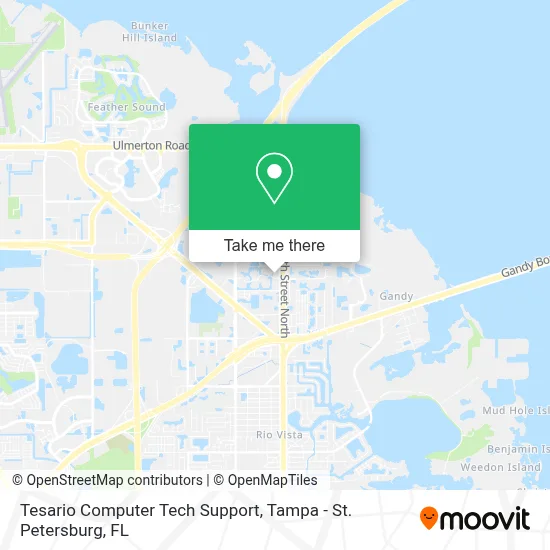 Tesario Computer Tech Support map