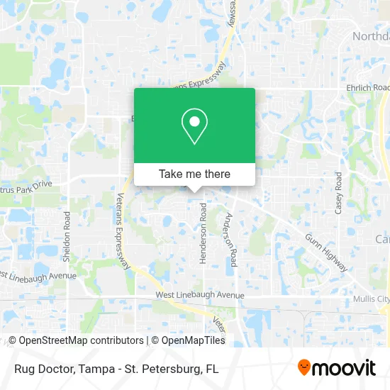 Rug Doctor map