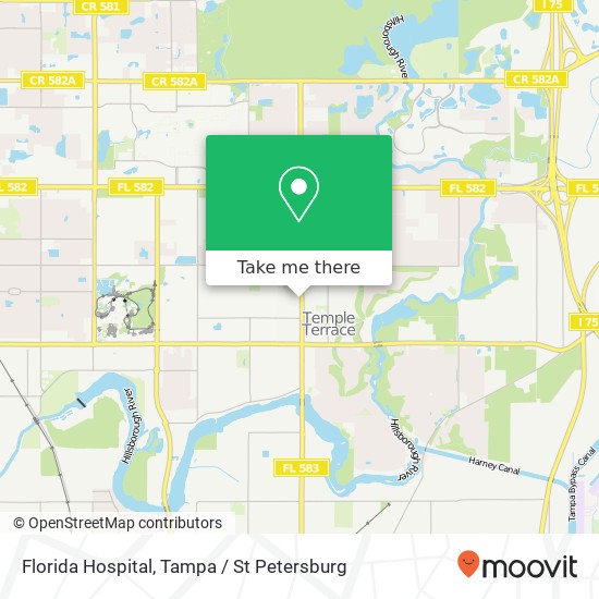 Mapa de Florida Hospital