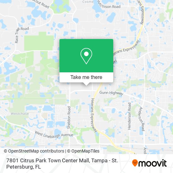 Mapa de 7801 Citrus Park Town Center Mall
