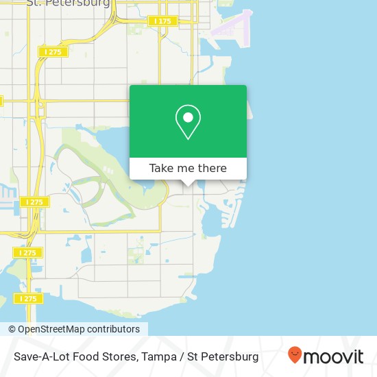 Mapa de Save-A-Lot Food Stores