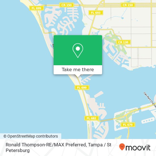 Ronald Thompson-RE / MAX Preferred map