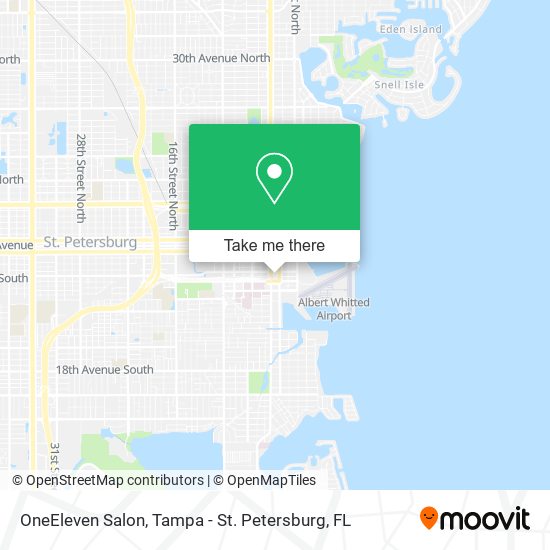 Mapa de OneEleven Salon