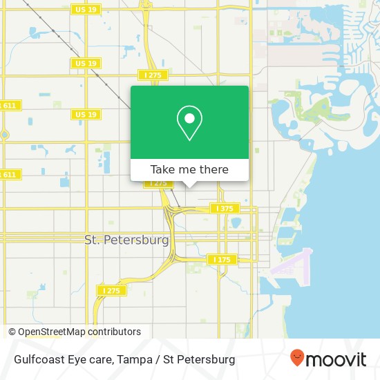 Mapa de Gulfcoast Eye care