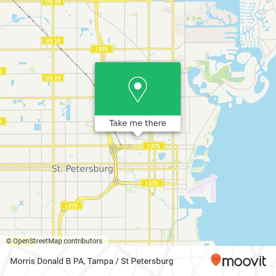 Mapa de Morris Donald B PA