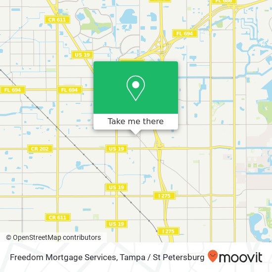 Freedom Mortgage Services map