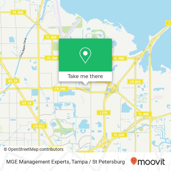 MGE Management Experts map