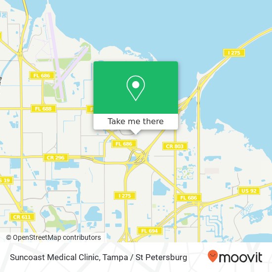 Suncoast Medical Clinic map