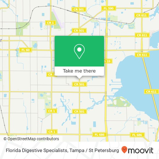 Mapa de Florida Digestive Specialists