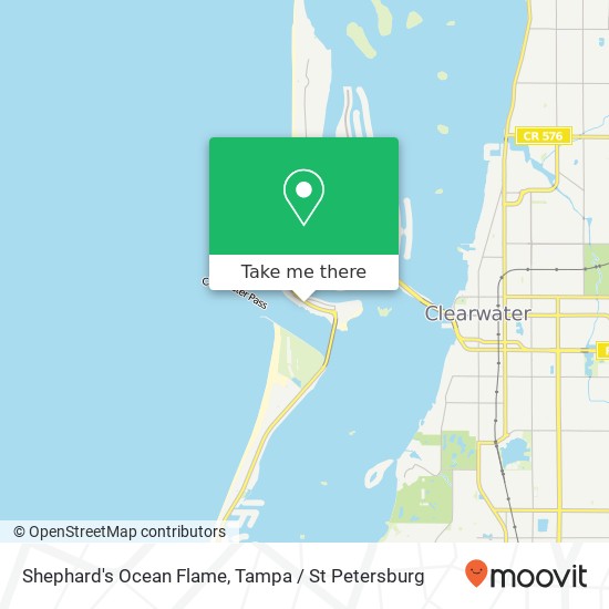 Mapa de Shephard's Ocean Flame