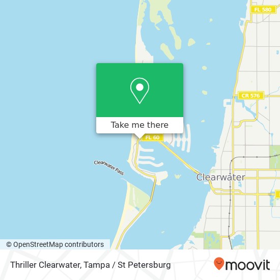 Mapa de Thriller Clearwater