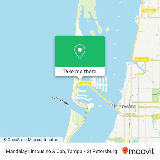 Mandalay Limousine & Cab map