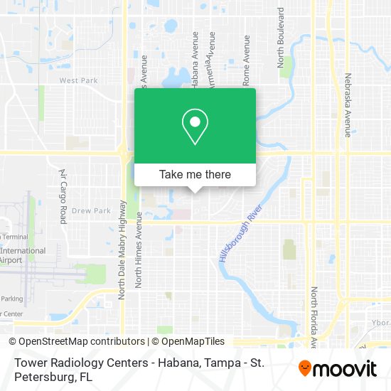 Tower Radiology Centers - Habana map