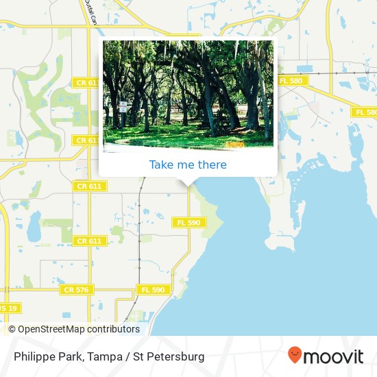 Mapa de Philippe Park