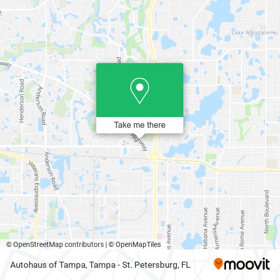 Mapa de Autohaus of Tampa