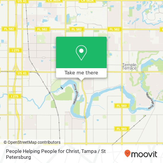 People Helping People for Christ map