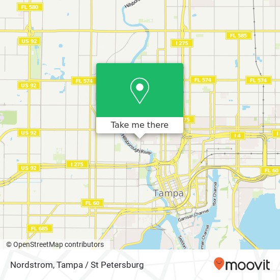 Nordstrom map