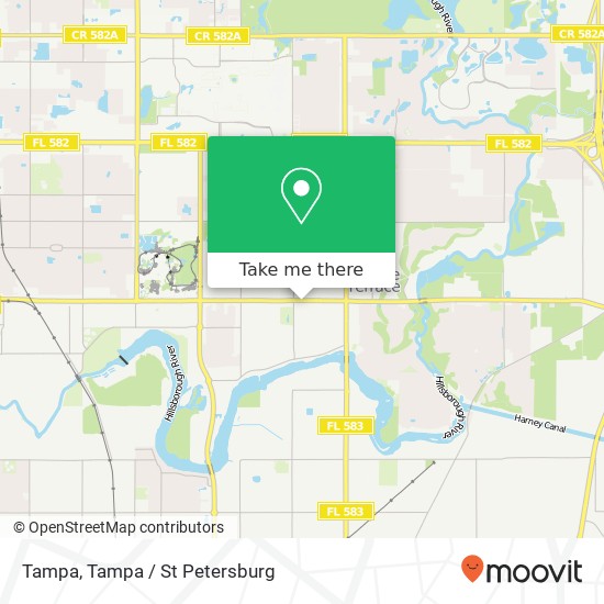 Tampa map