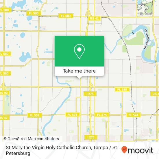 St Mary the Virgin Holy Catholic Church map