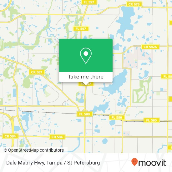 Mapa de Dale Mabry Hwy