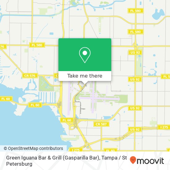 Green Iguana Bar & Grill (Gasparilla Bar) map