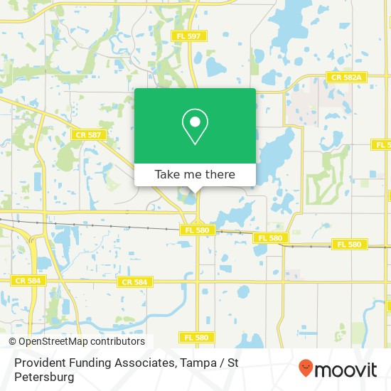 Provident Funding Associates map