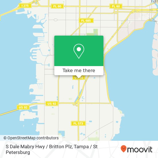 Mapa de S Dale Mabry Hwy / Britton Plz