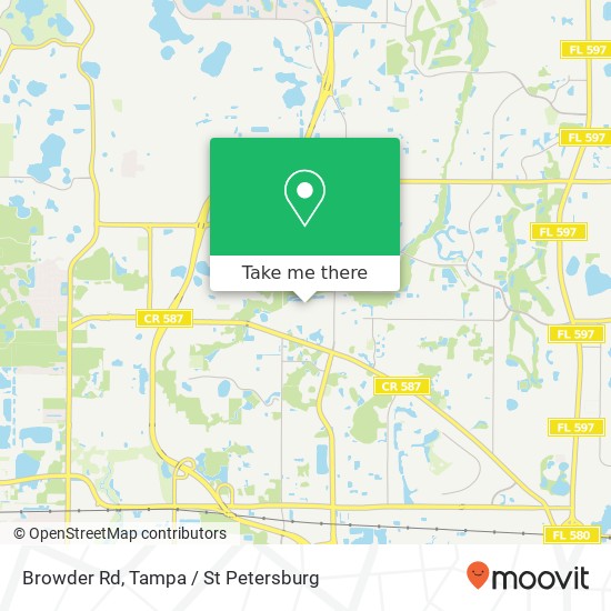 Browder Rd map