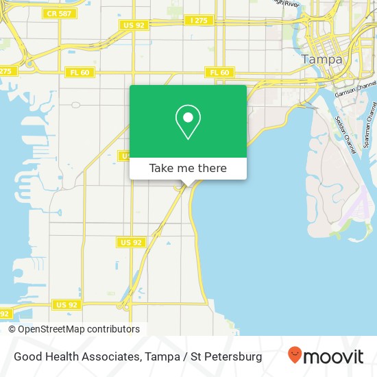 Good Health Associates map