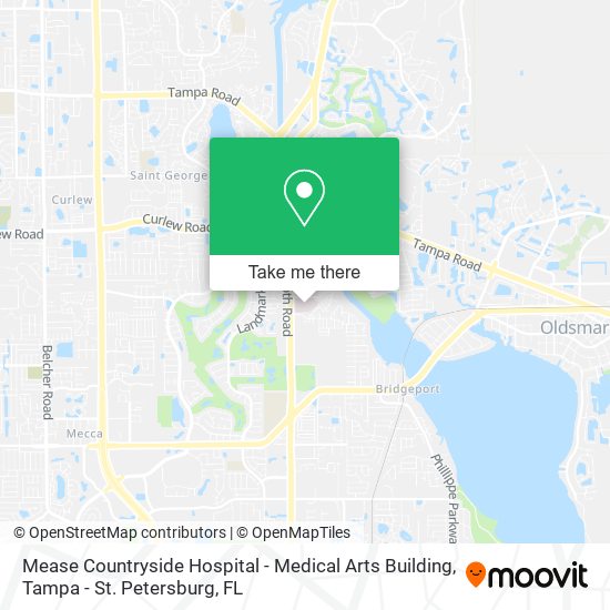 Mease Countryside Hospital - Medical Arts Building map