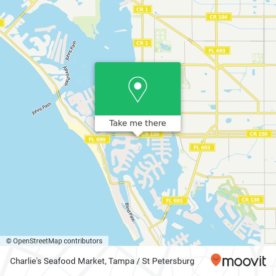 Charlie's Seafood Market map