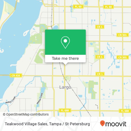 Mapa de Teakwood Village Sales