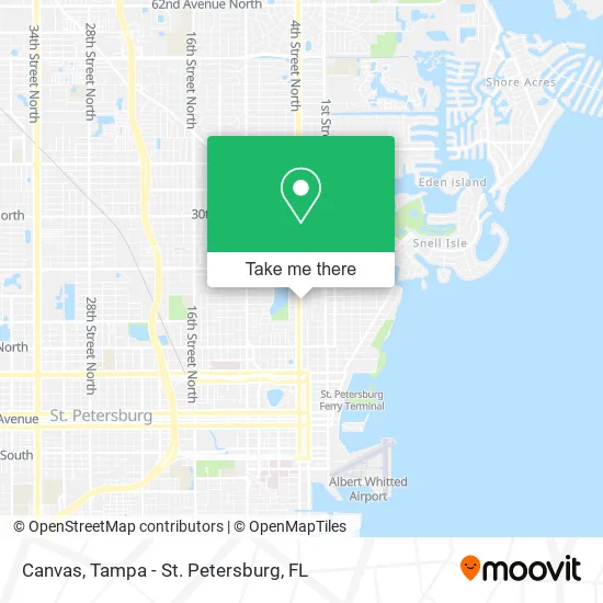 Canvas map