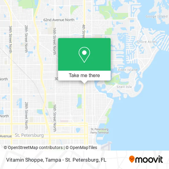 Vitamin Shoppe map