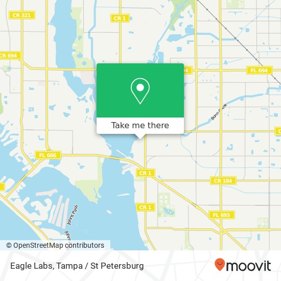 Eagle Labs, 5000 Park St N St Petersburg, FL 33709 map