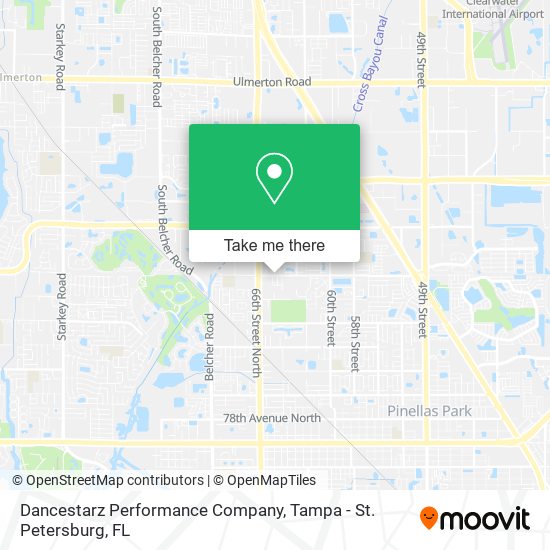 Dancestarz Performance Company map