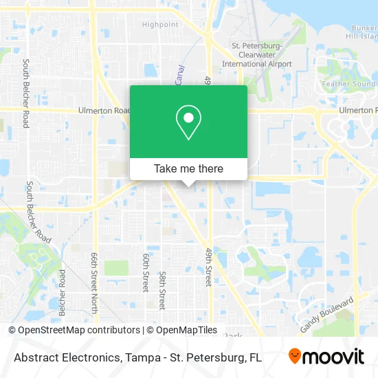 Abstract Electronics map