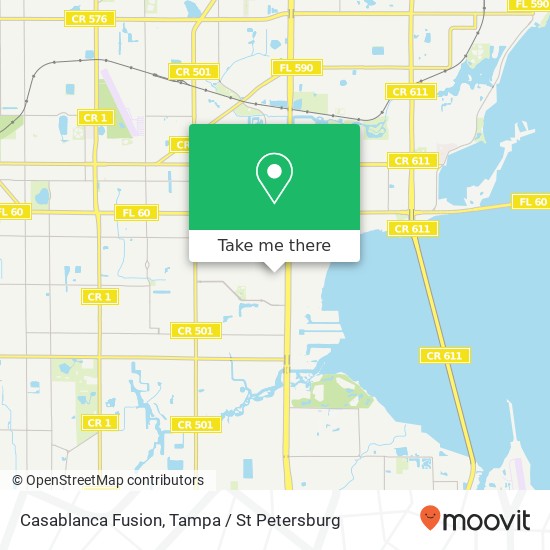 Casablanca Fusion, 1255 Caracas Ave Clearwater, FL 33764 map