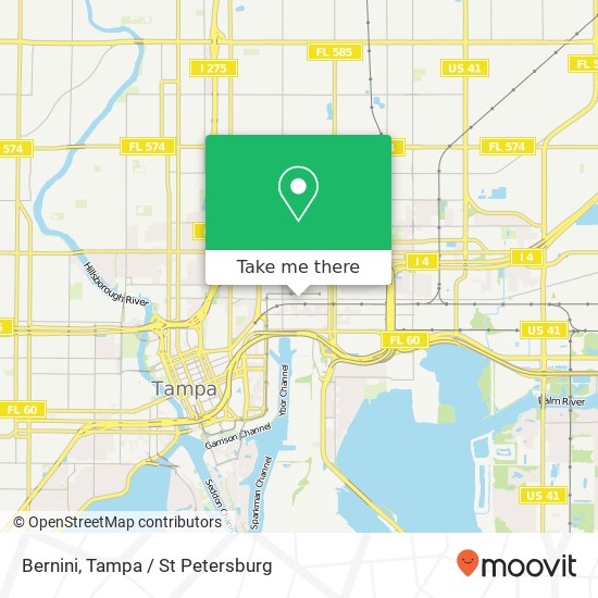 Bernini, 1702 E 7th Ave Tampa, FL 33605 map
