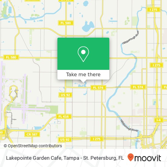 Lakepointe Garden Cafe, 3109 W Dr Martin Luther King Jr Blvd Tampa, FL 33607 map